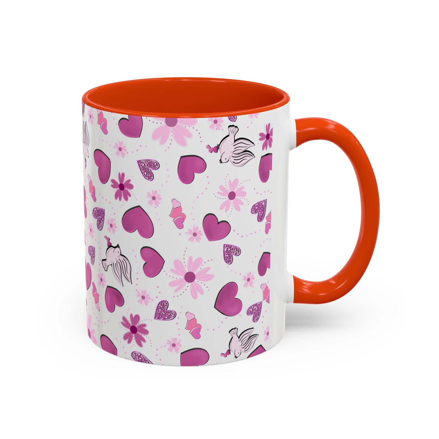 Colorful Valentine's Day Mug (11oz, 15oz)