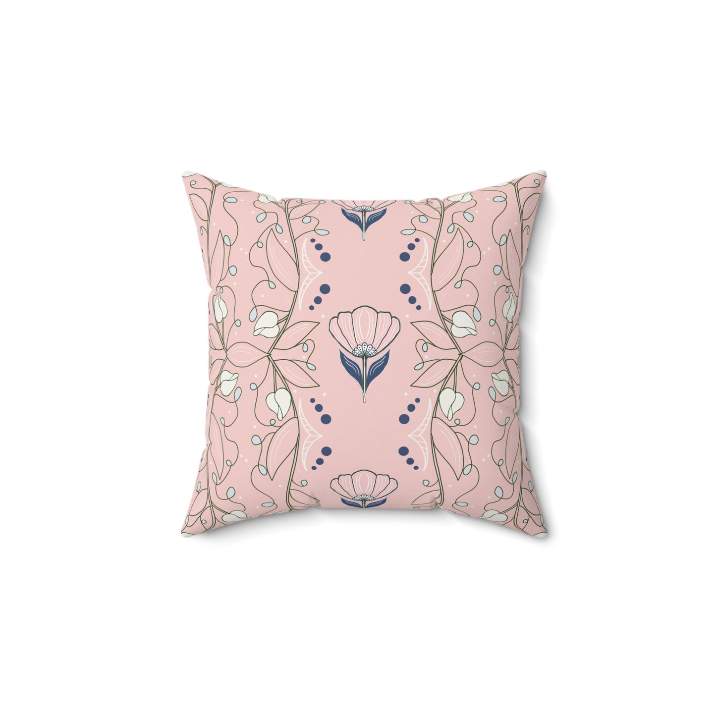 Pink Square Pillow