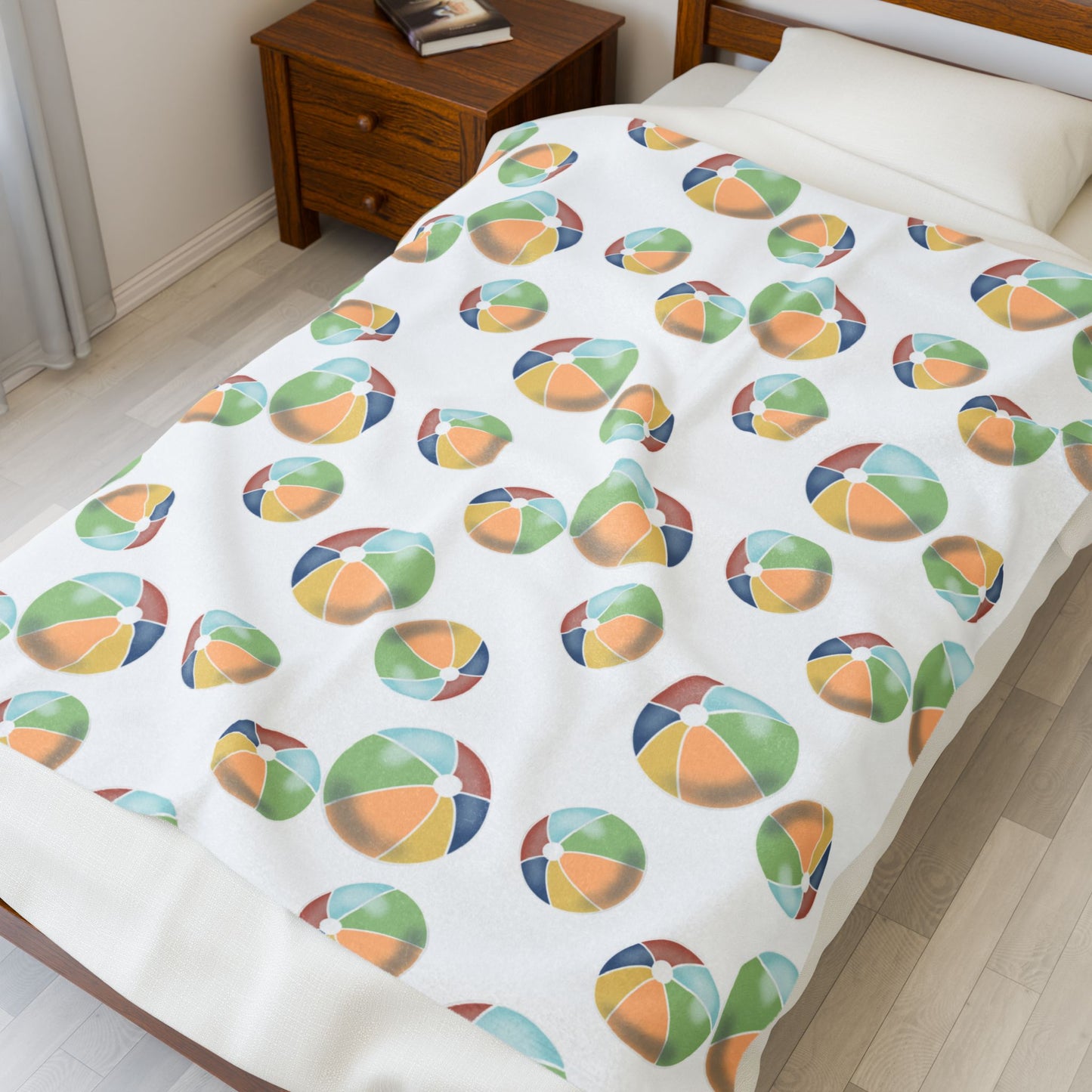 Beach Ball Blanket-Summer beach days