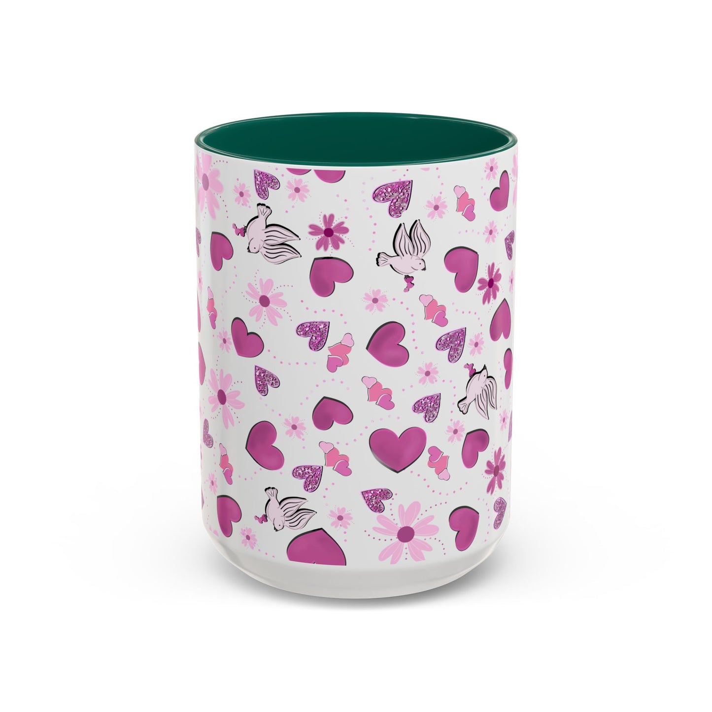 Colorful Valentine's Day Mug (11oz, 15oz)