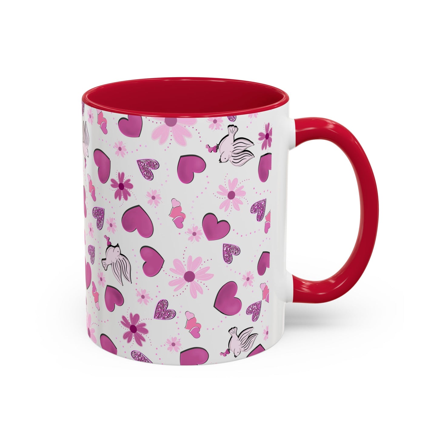 Colorful Valentine's Day Mug (11oz, 15oz)