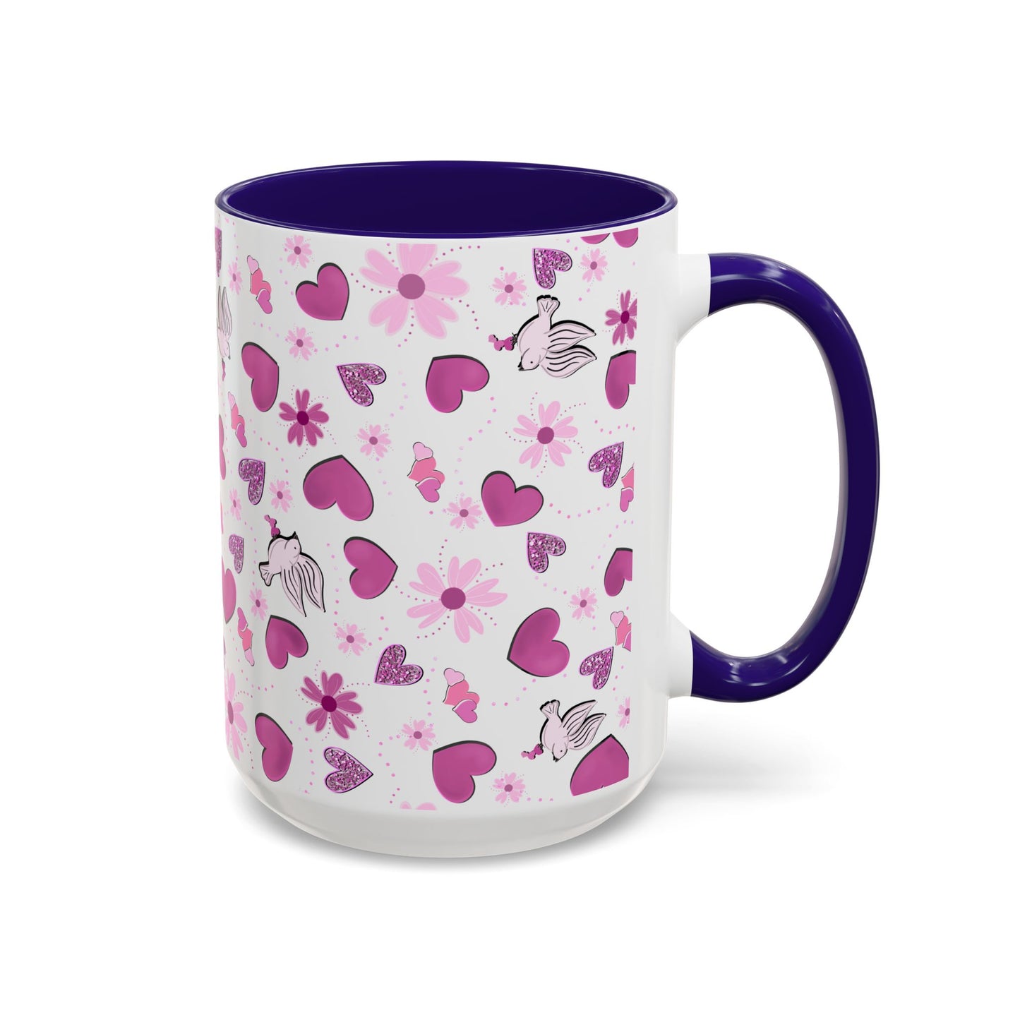 Colorful Valentine's Day Mug (11oz, 15oz)