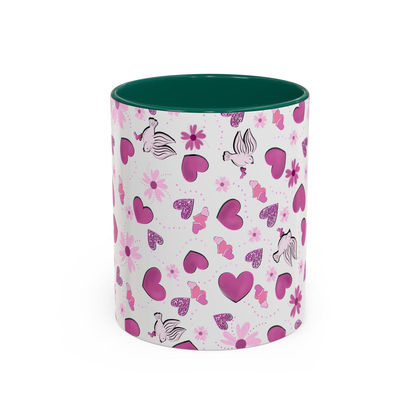 Colorful Valentine's Day Mug (11oz, 15oz)