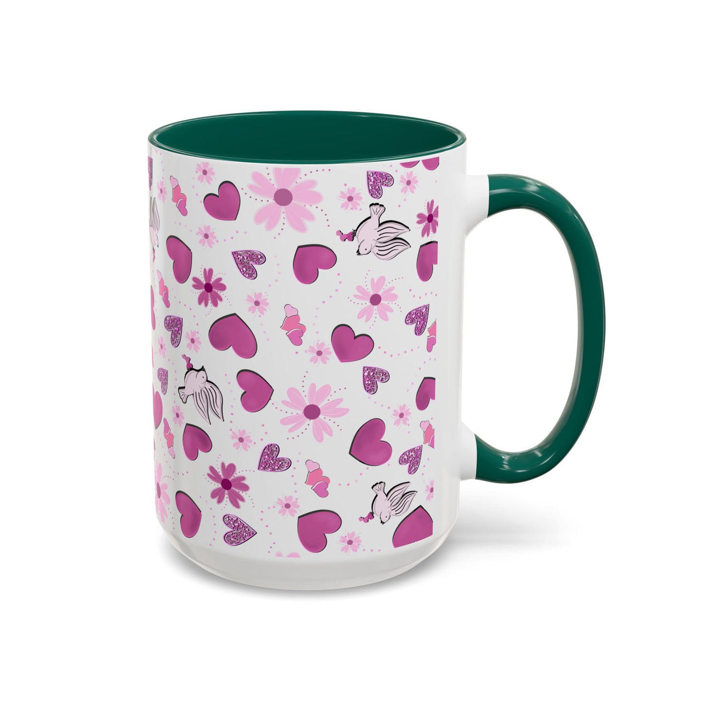 Colorful Valentine's Day Mug (11oz, 15oz)