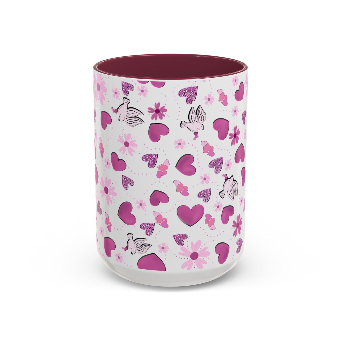 Colorful Valentine's Day Mug (11oz, 15oz)