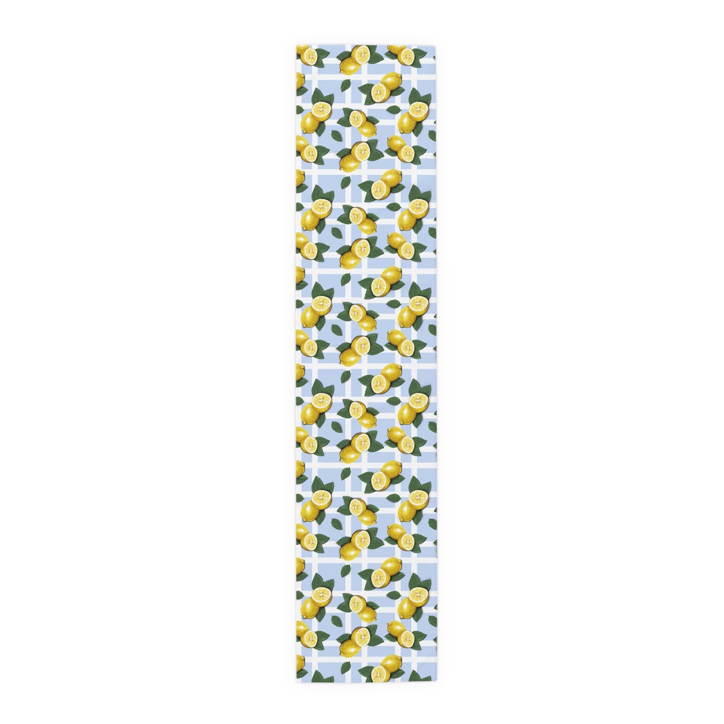 Lemonade Delight Table Runner - Vibrant Cotton/Poly Home Décor for Summer Gatherings