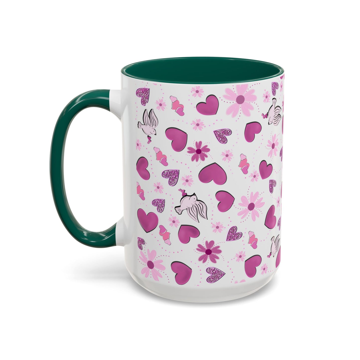 Colorful Valentine's Day Mug (11oz, 15oz)