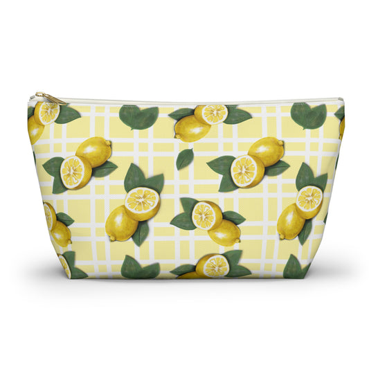 Lemons- Makeup bag, Accessory Bag