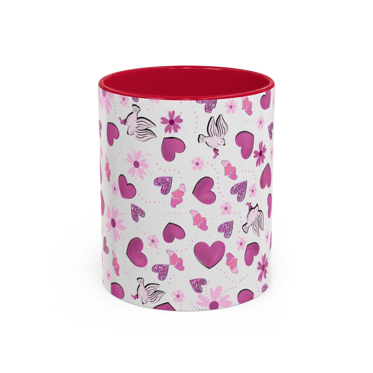 Colorful Valentine's Day Mug (11oz, 15oz)