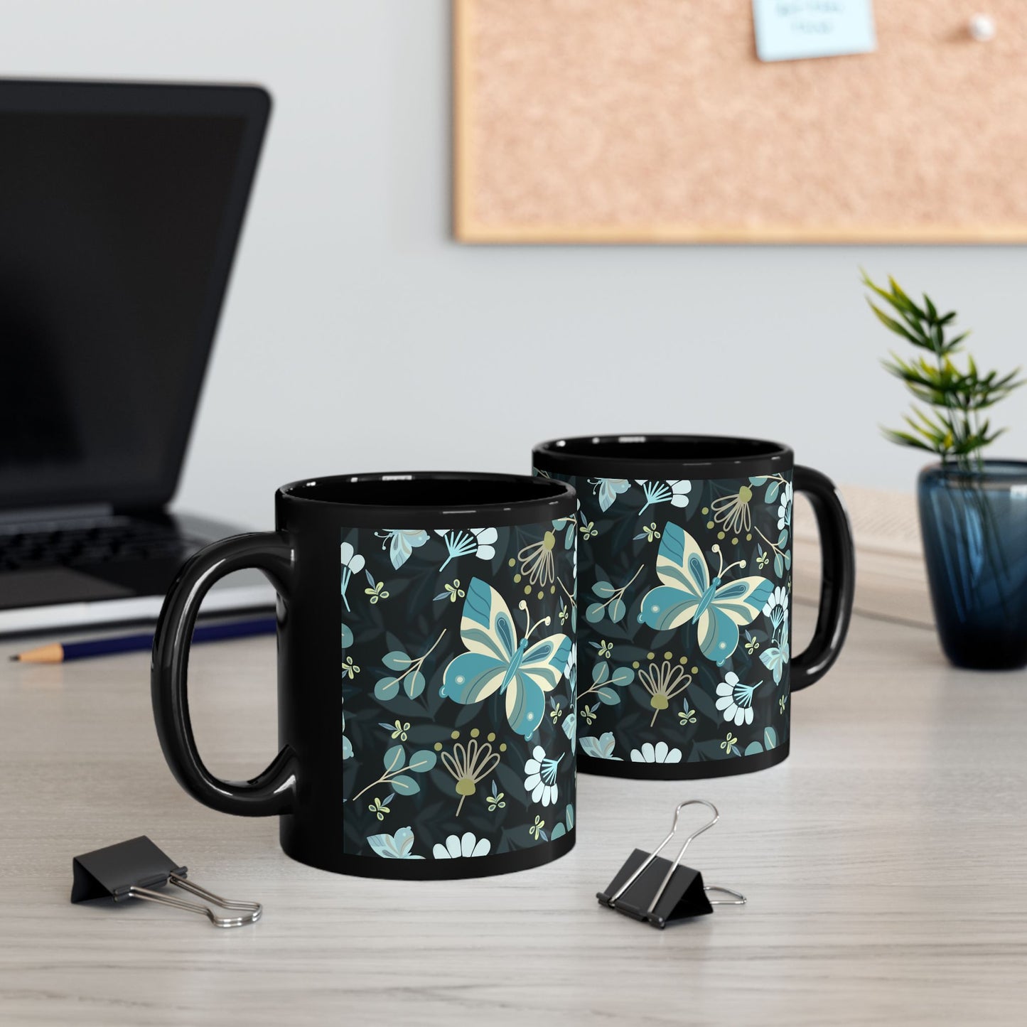 Butterfly Mug- 11 and 15 oz