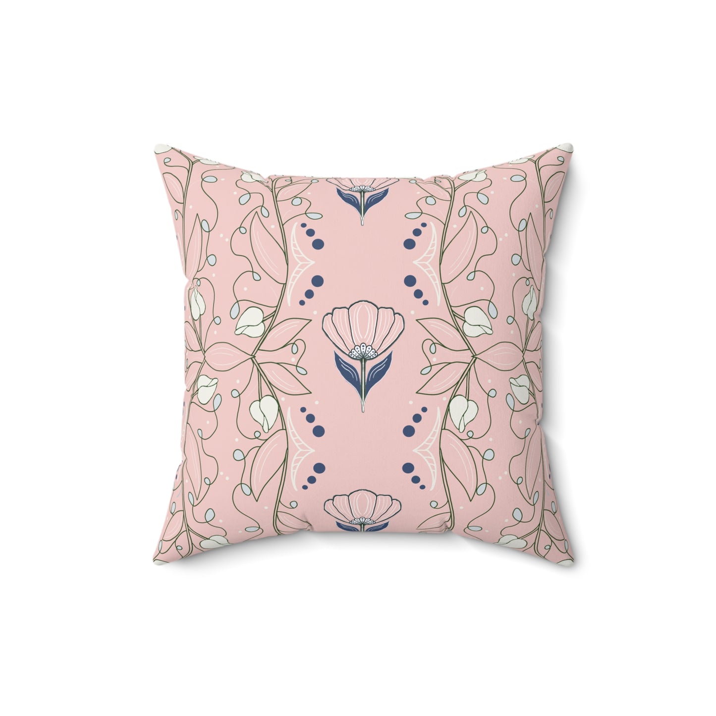 Pink Square Pillow