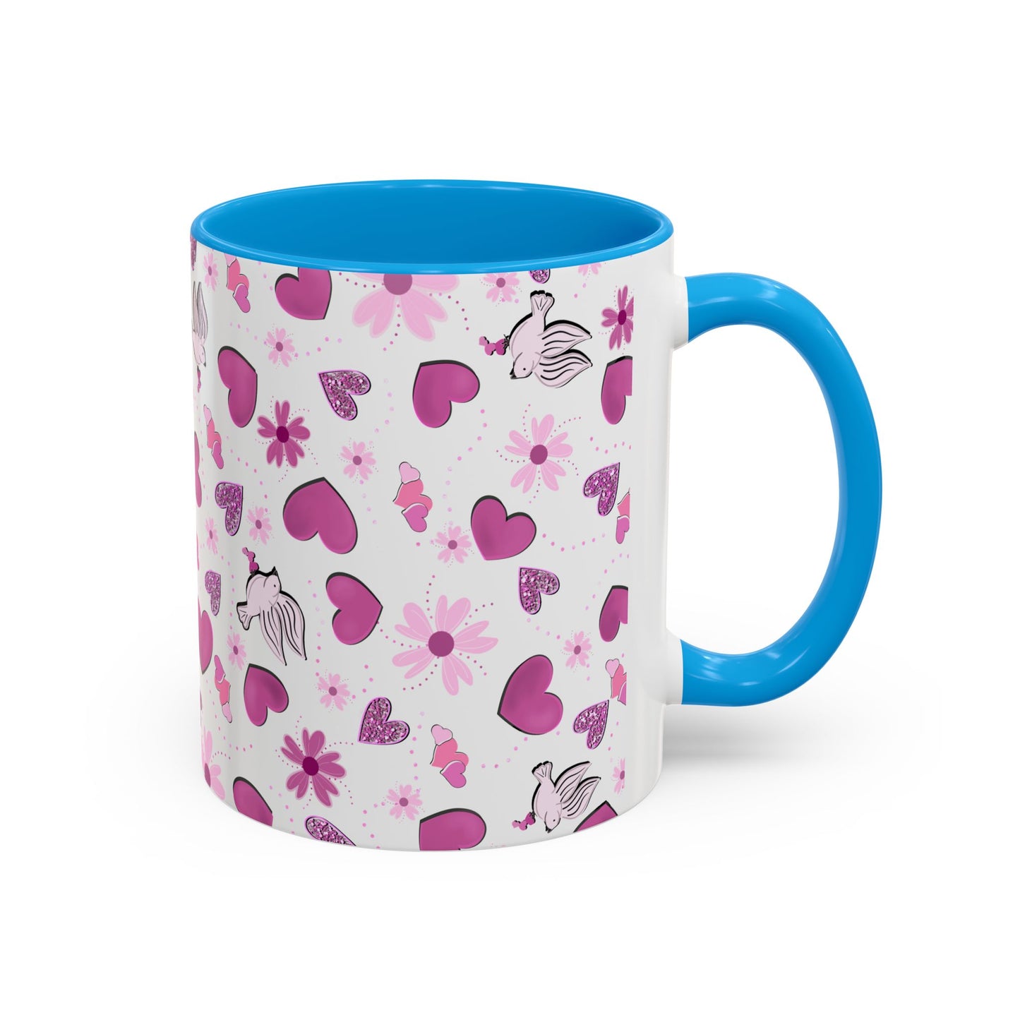 Colorful Valentine's Day Mug (11oz, 15oz)