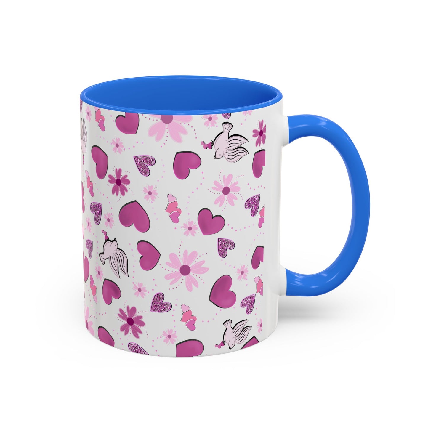 Colorful Valentine's Day Mug (11oz, 15oz)