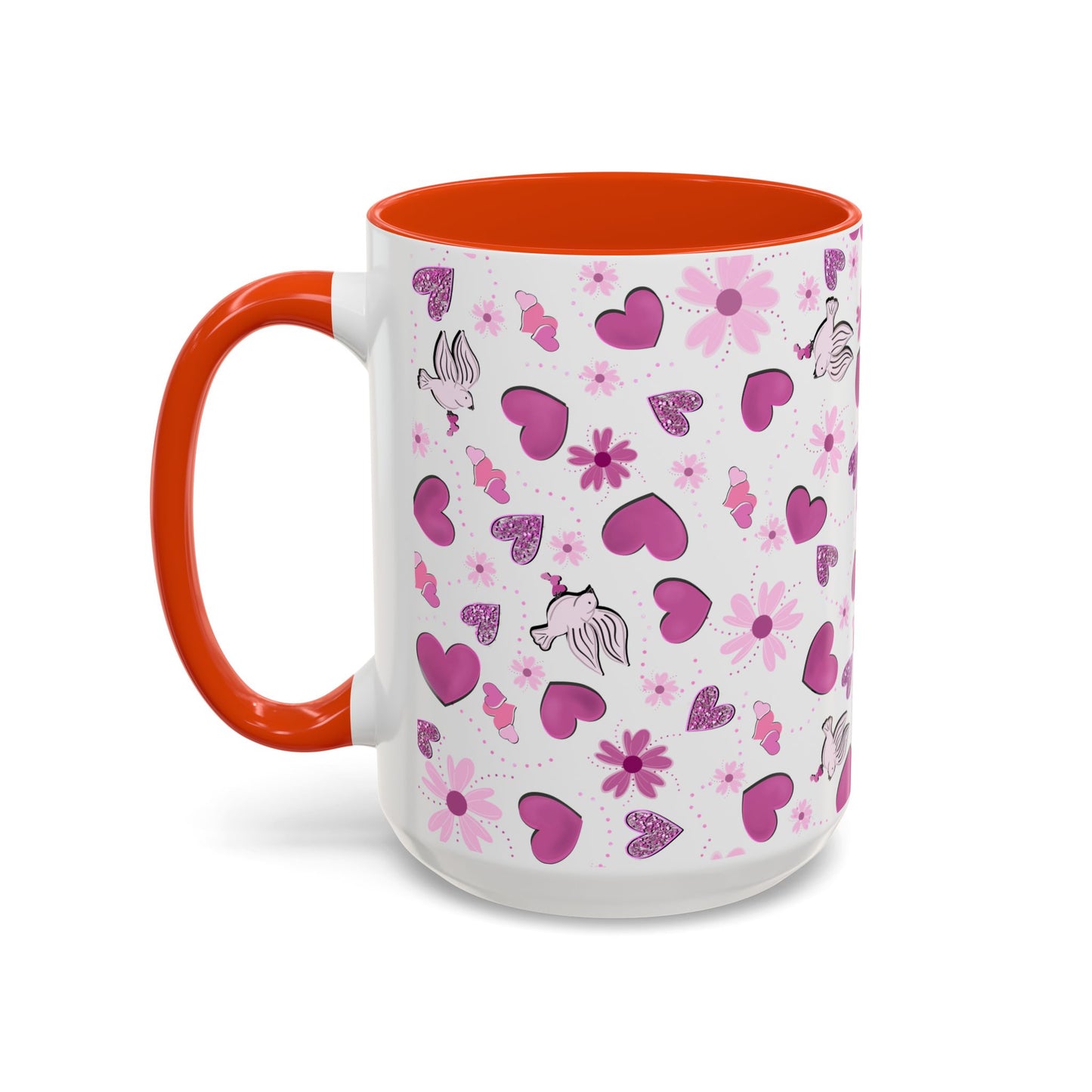 Colorful Valentine's Day Mug (11oz, 15oz)
