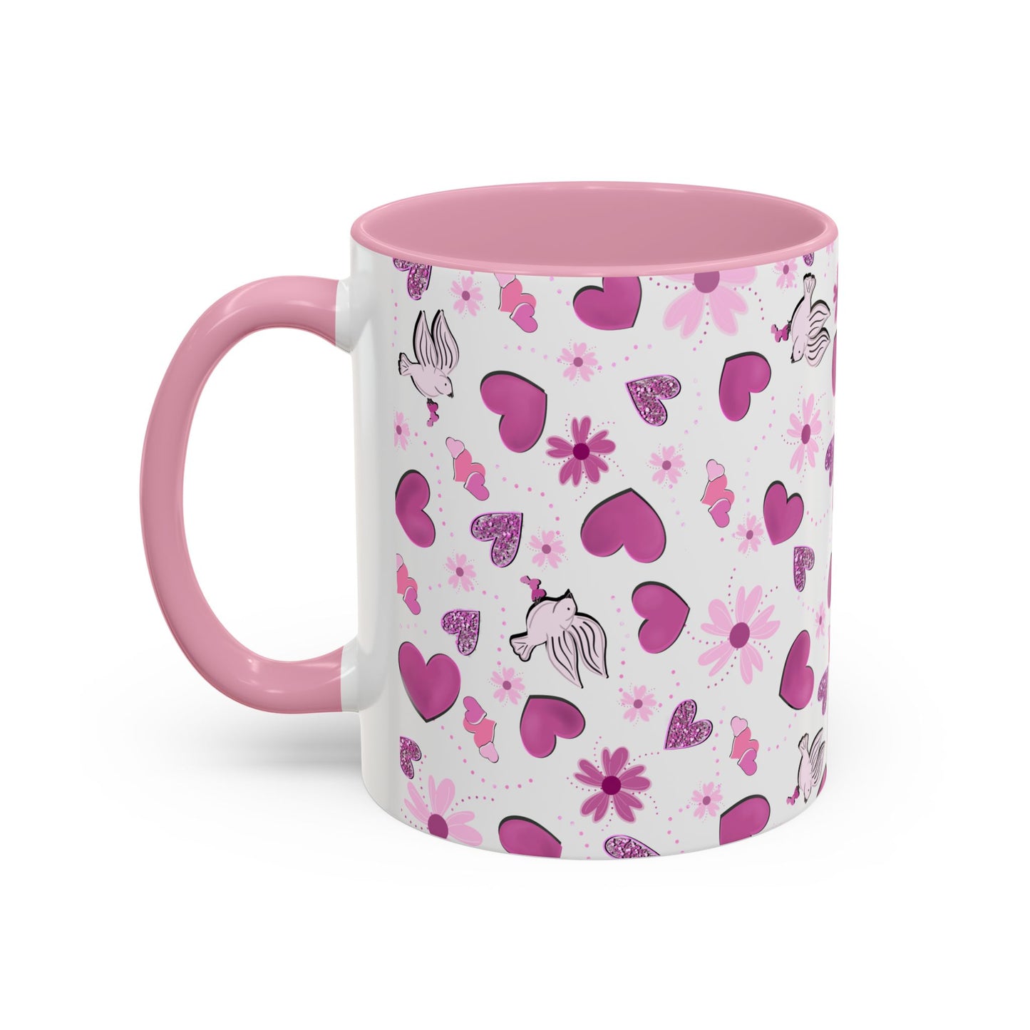 Colorful Valentine's Day Mug (11oz, 15oz)