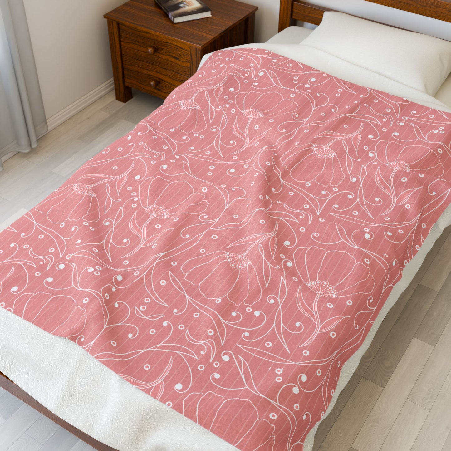 Pink Throw Blanket