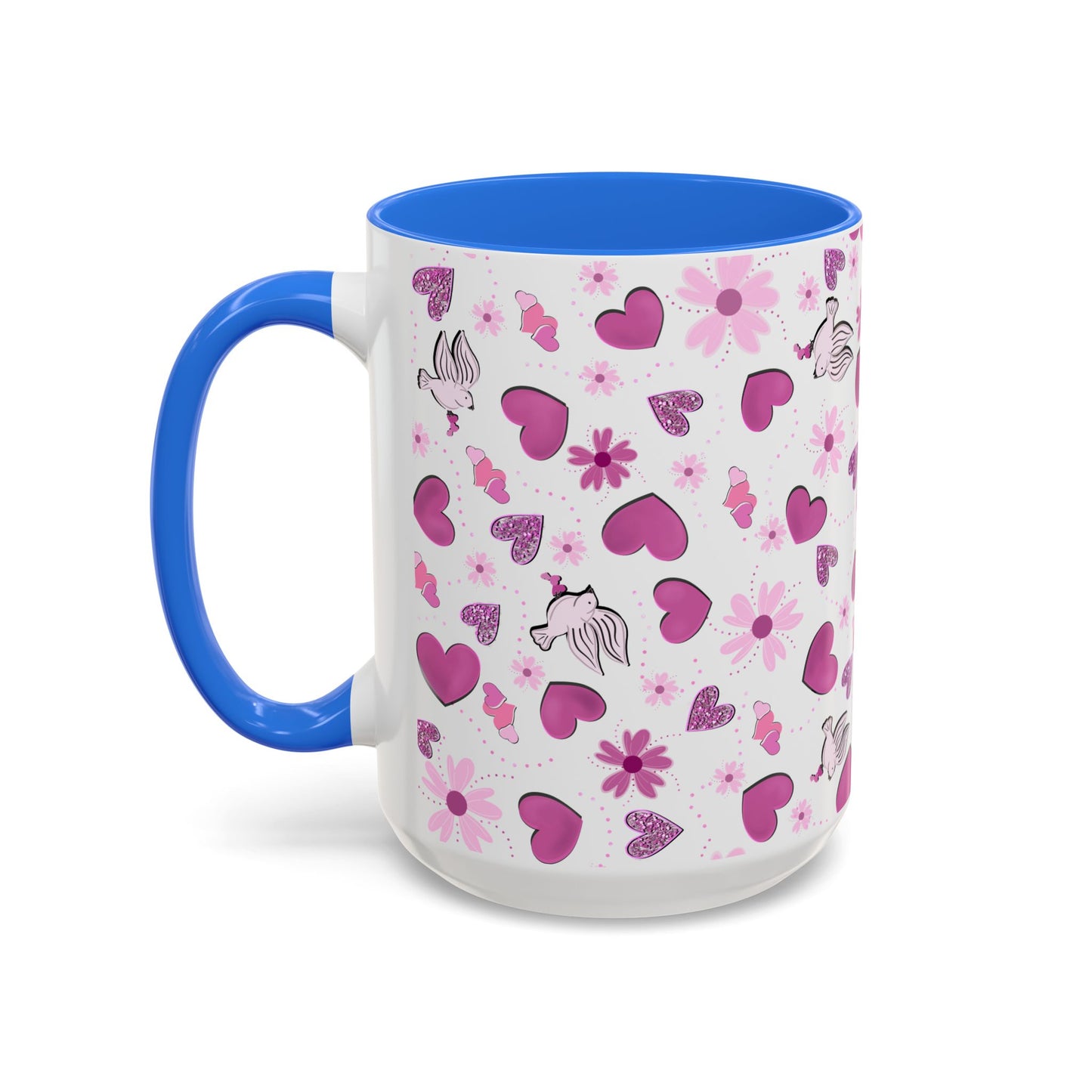 Colorful Valentine's Day Mug (11oz, 15oz)