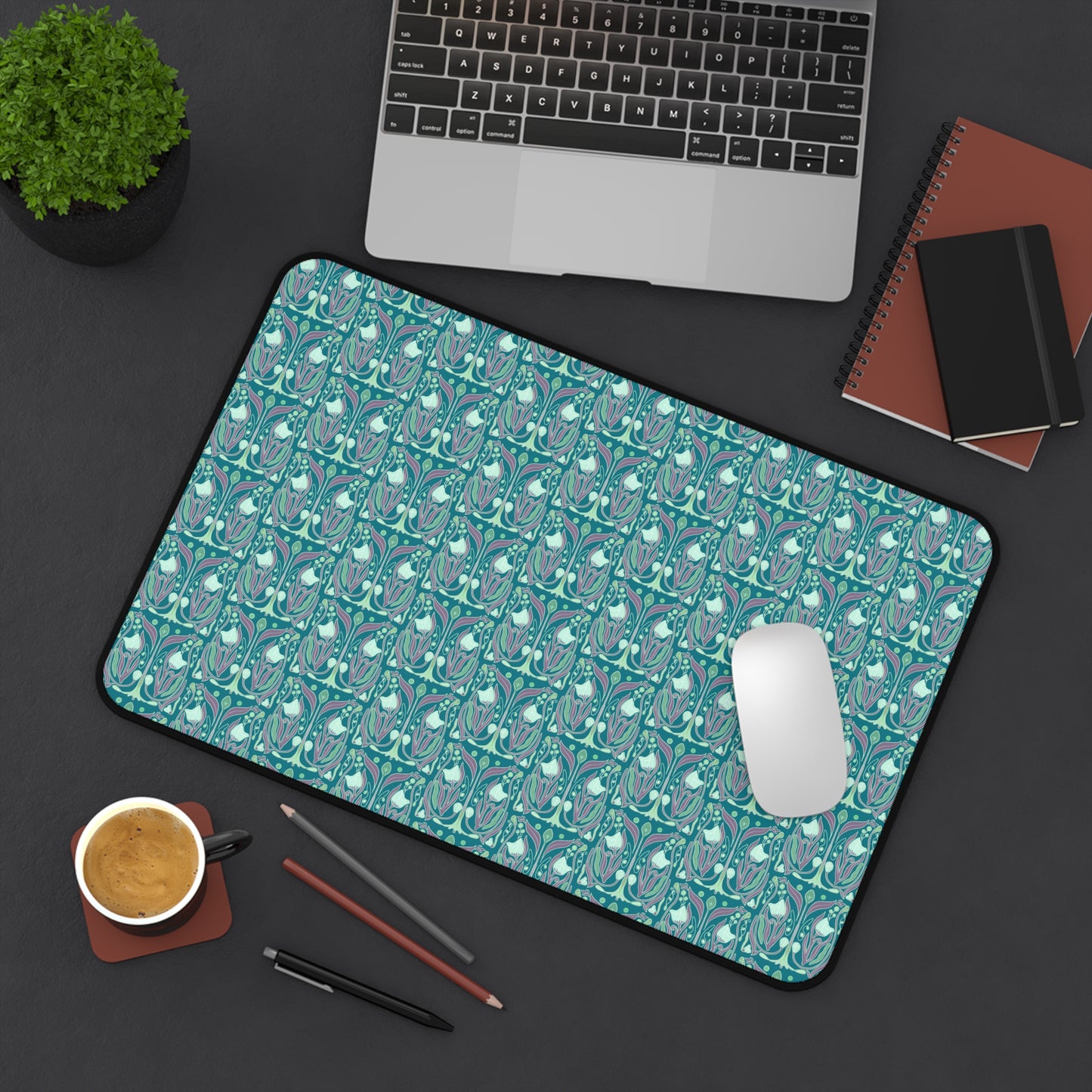 Teal Desk Mat