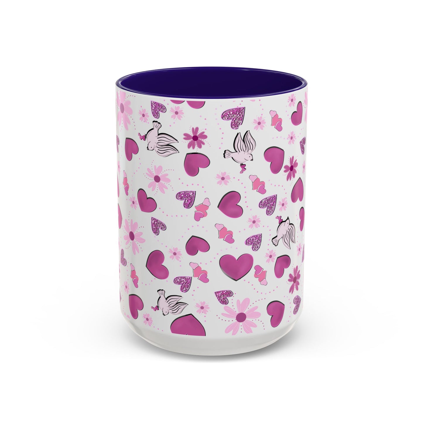 Colorful Valentine's Day Mug (11oz, 15oz)