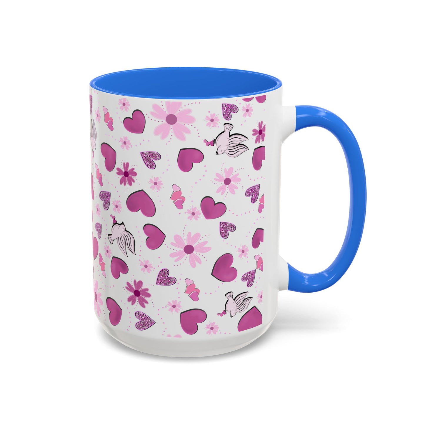 Colorful Valentine's Day Mug (11oz, 15oz)