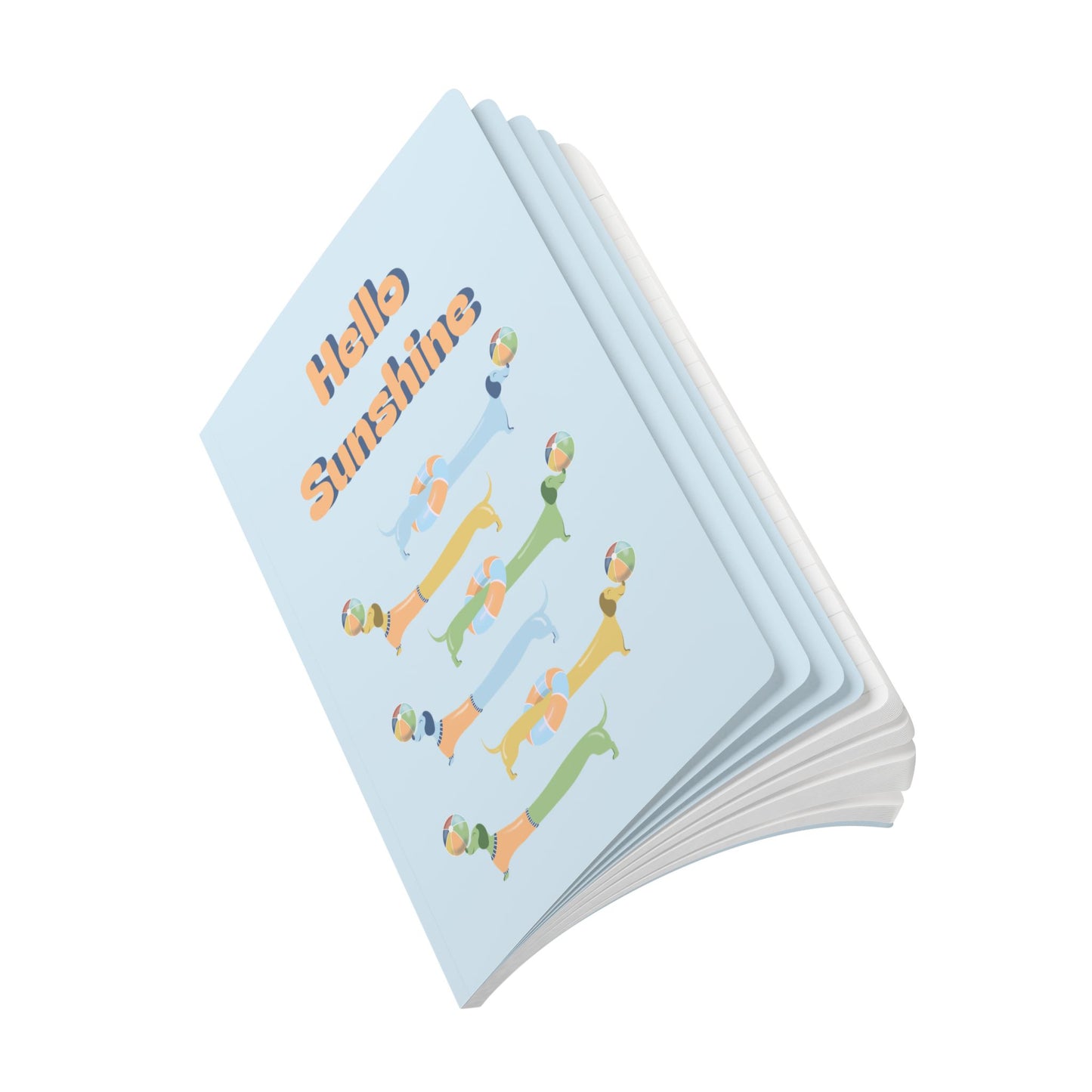 Hello Sunshine Softcover Journal- Doxie