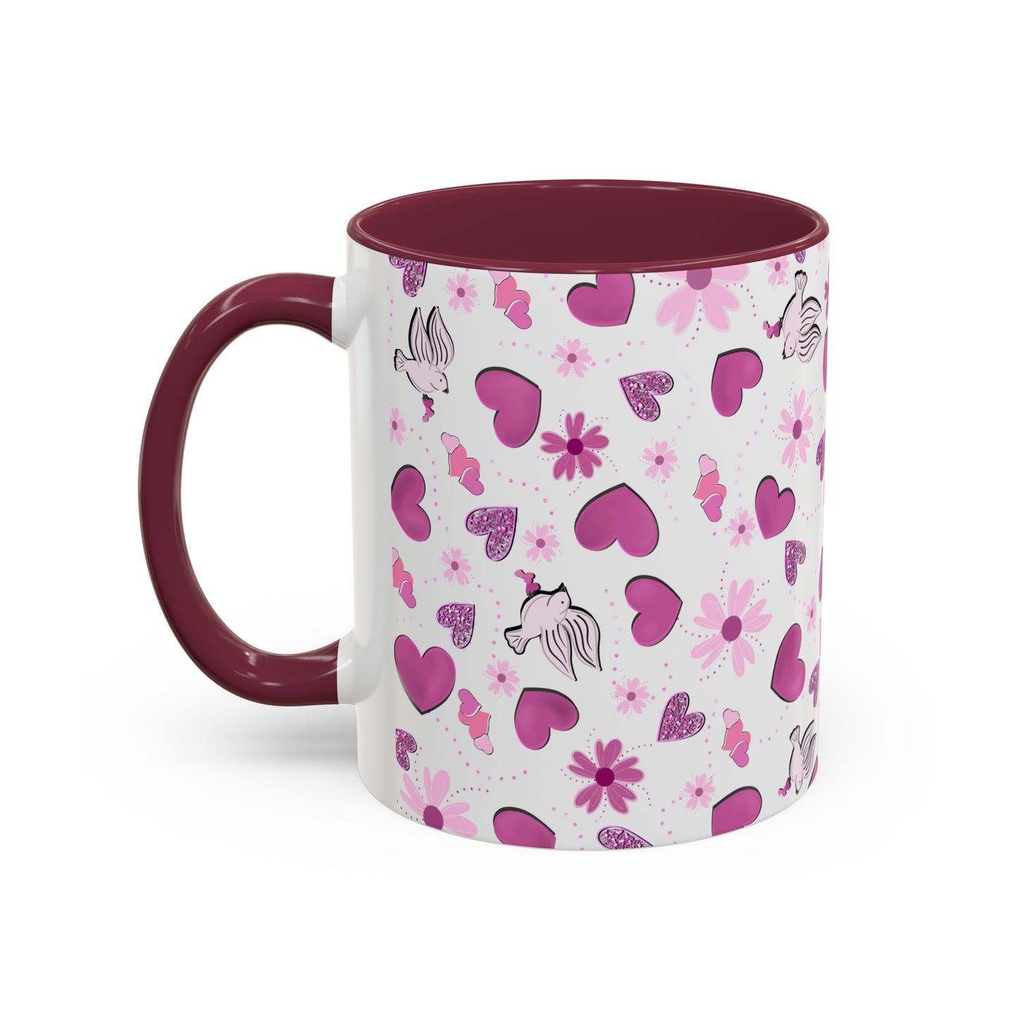 Colorful Valentine's Day Mug (11oz, 15oz)