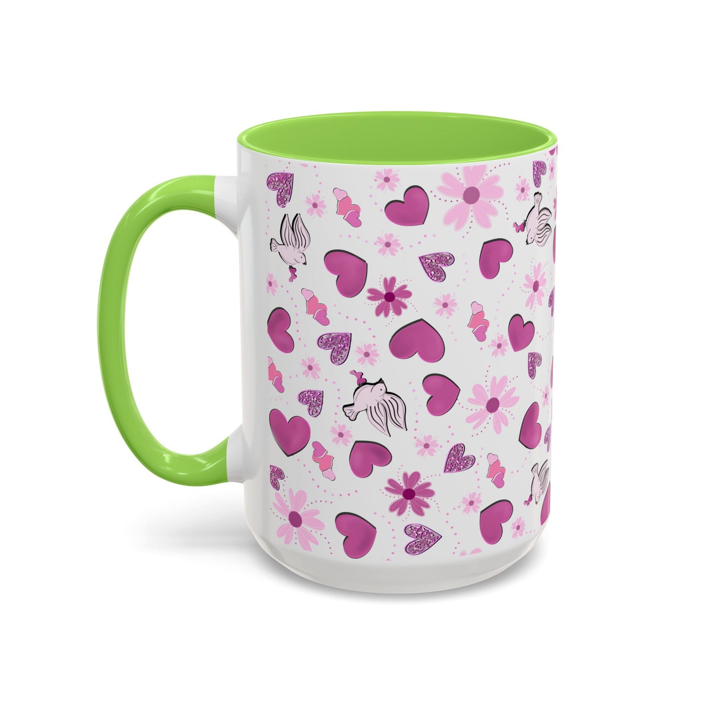 Colorful Valentine's Day Mug (11oz, 15oz)