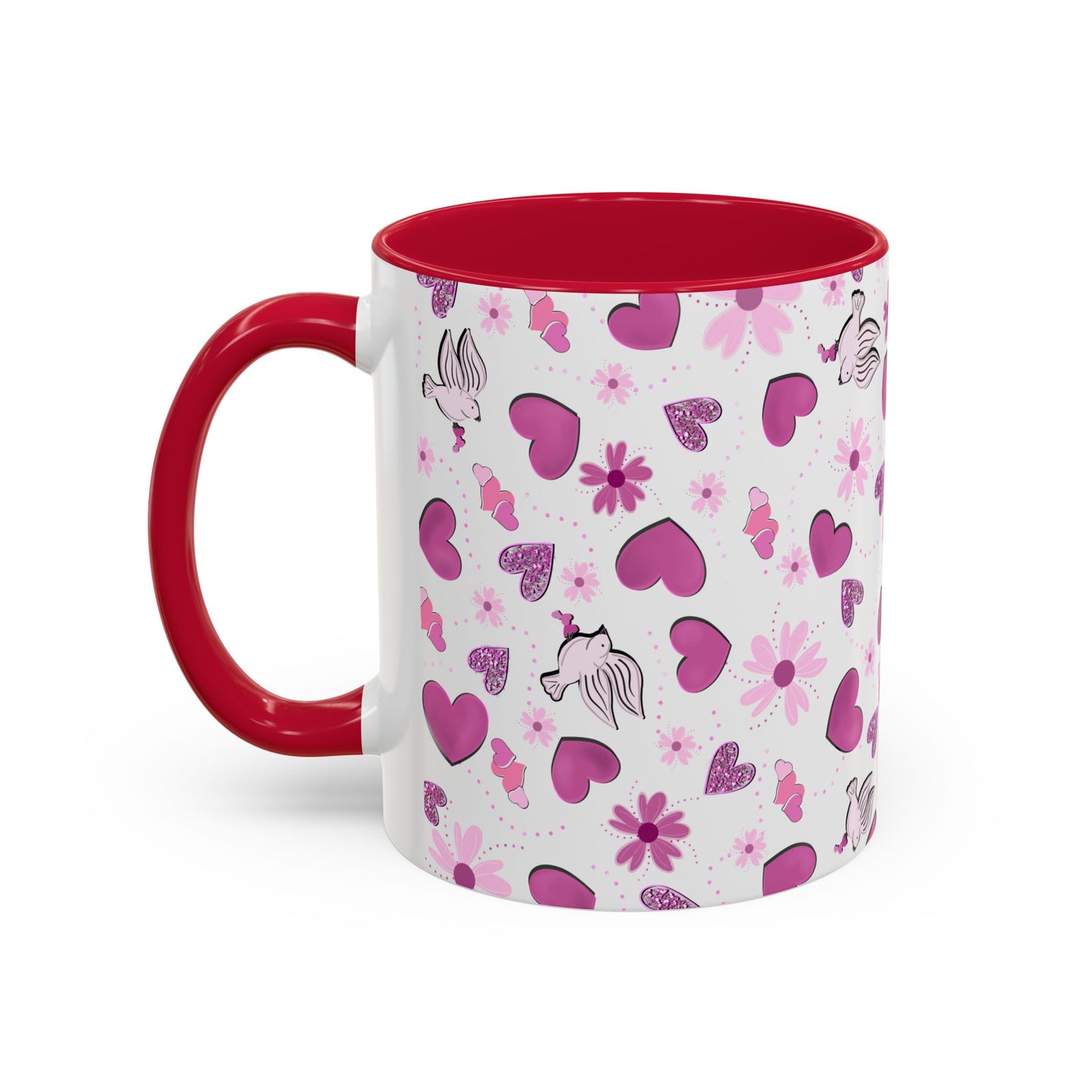 Colorful Valentine's Day Mug (11oz, 15oz)