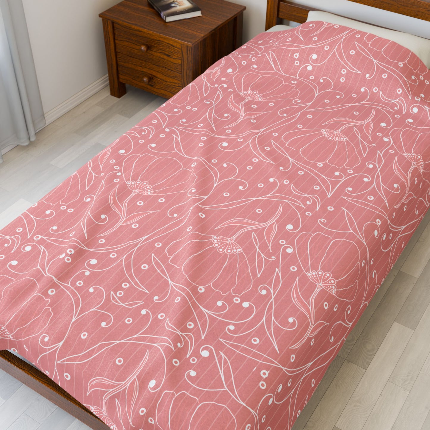 Pink Throw Blanket