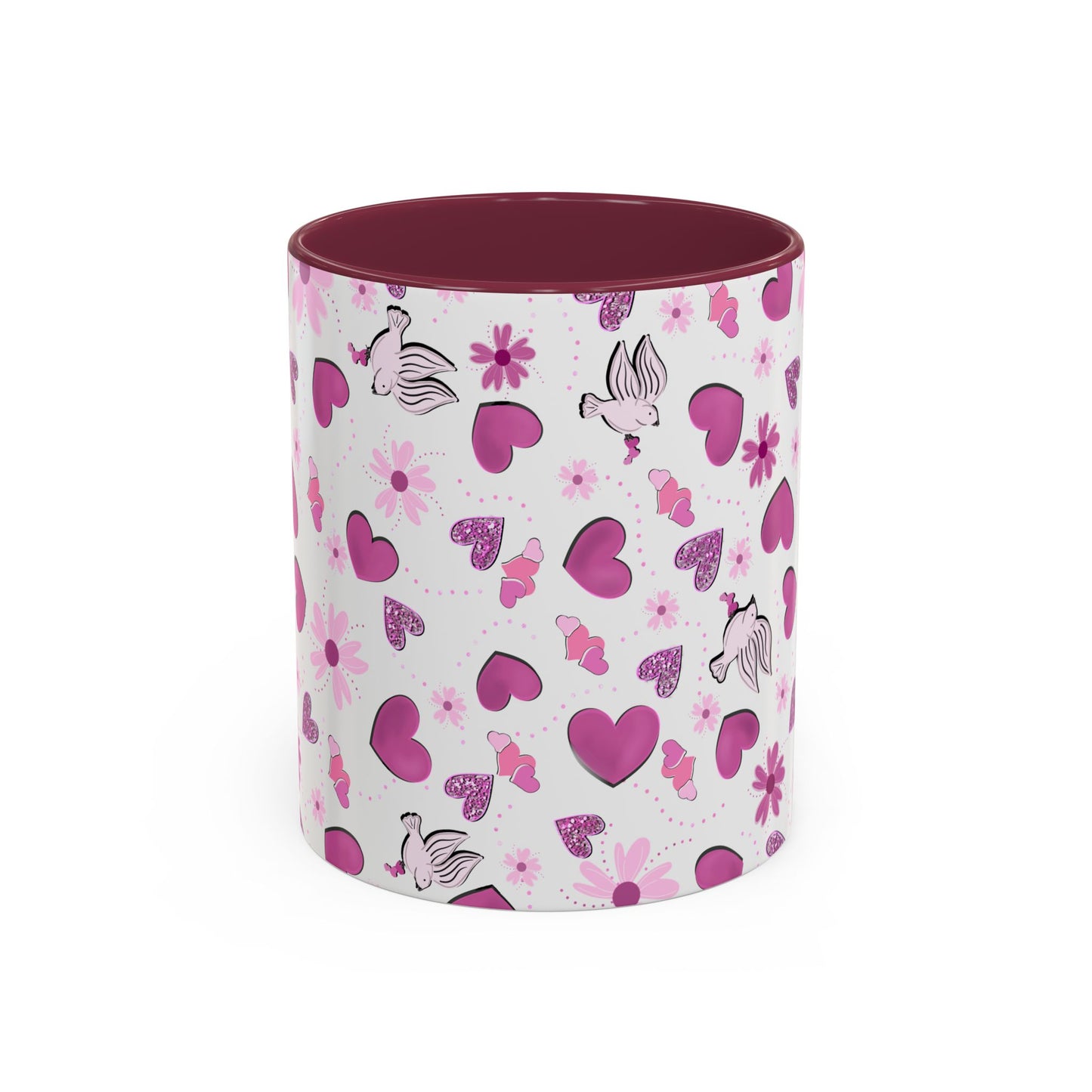 Colorful Valentine's Day Mug (11oz, 15oz)