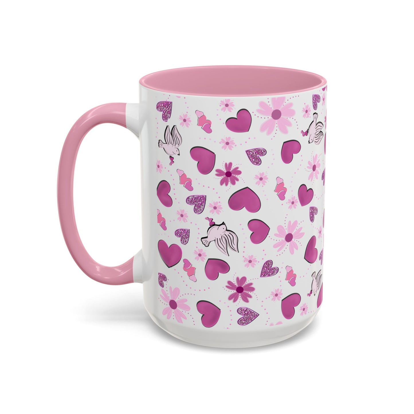 Colorful Valentine's Day Mug (11oz, 15oz)