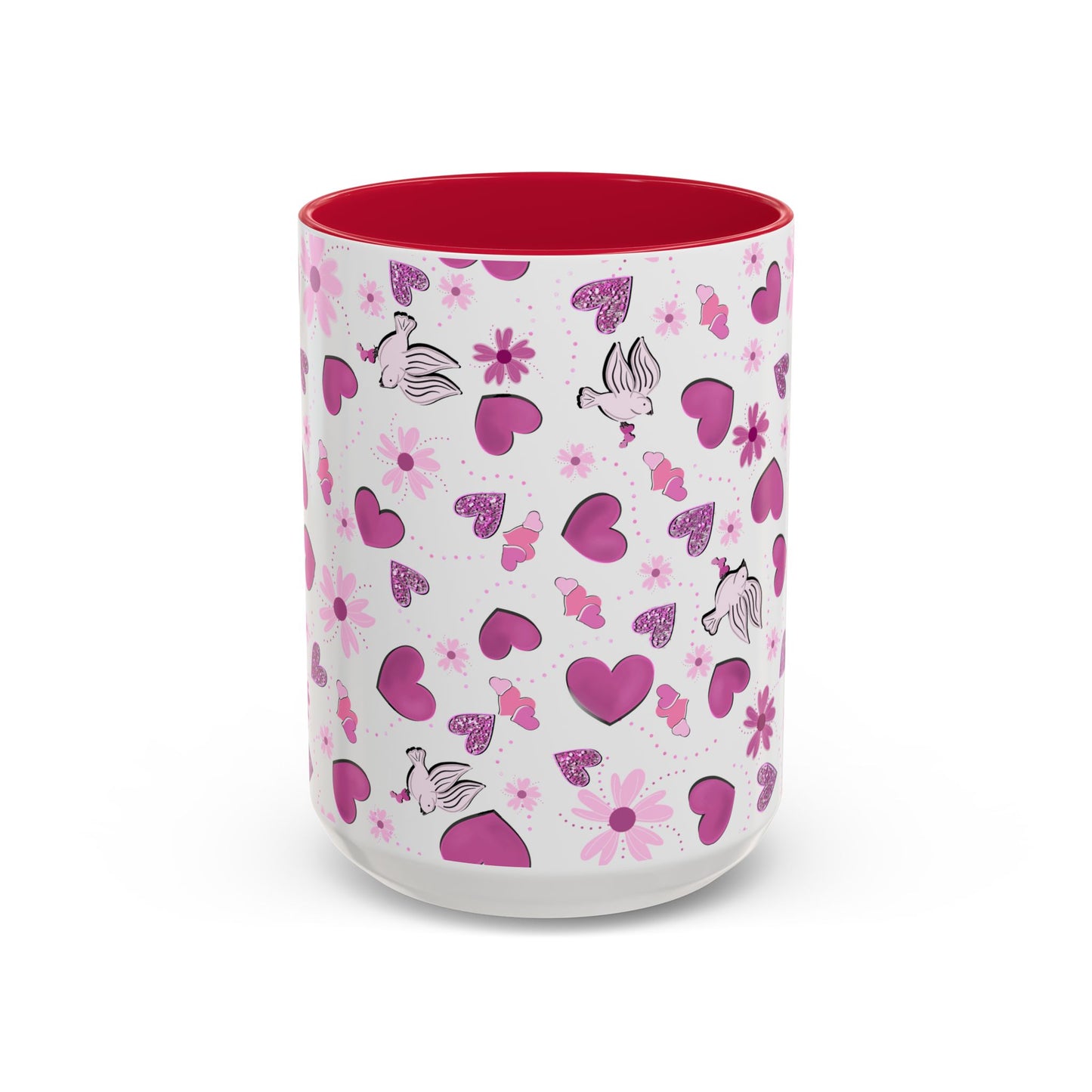 Colorful Valentine's Day Mug (11oz, 15oz)