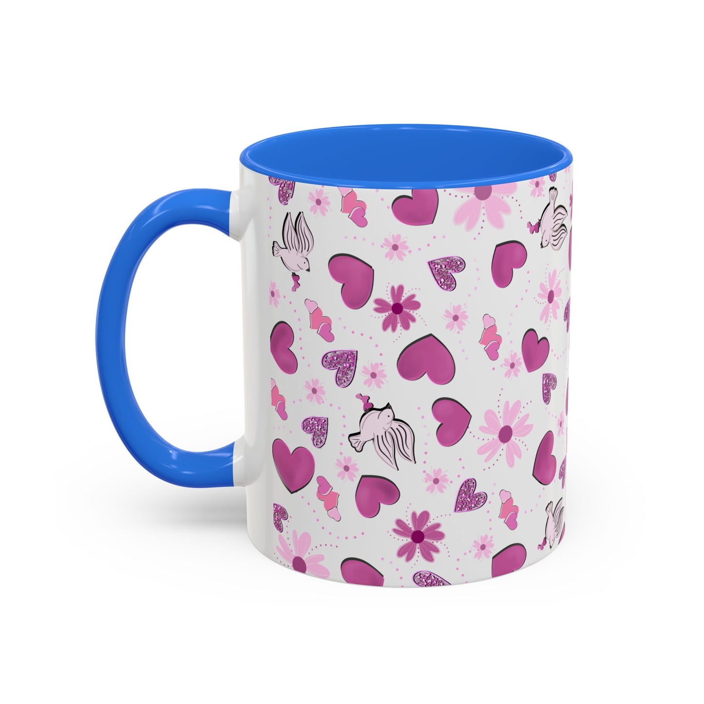 Colorful Valentine's Day Mug (11oz, 15oz)