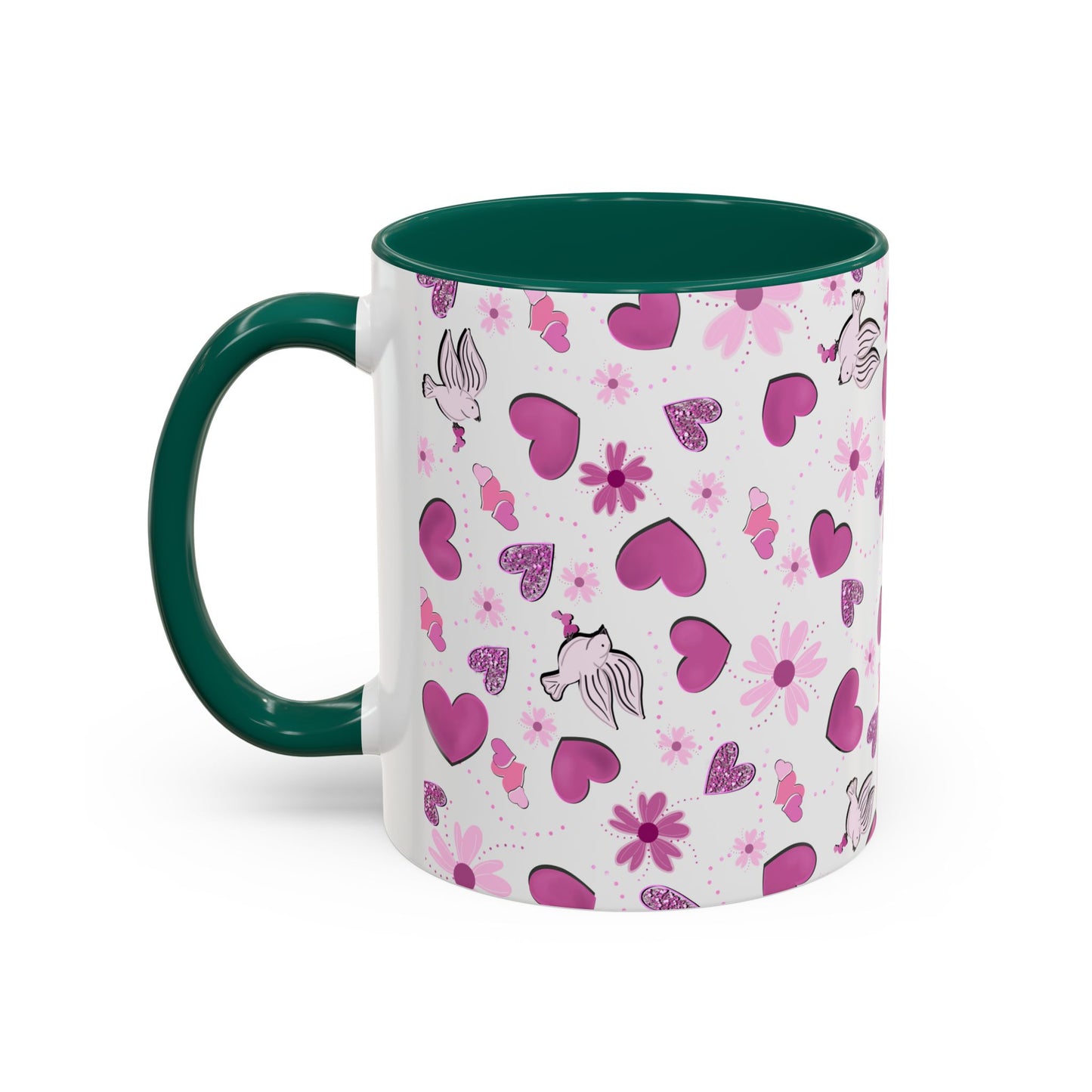 Colorful Valentine's Day Mug (11oz, 15oz)