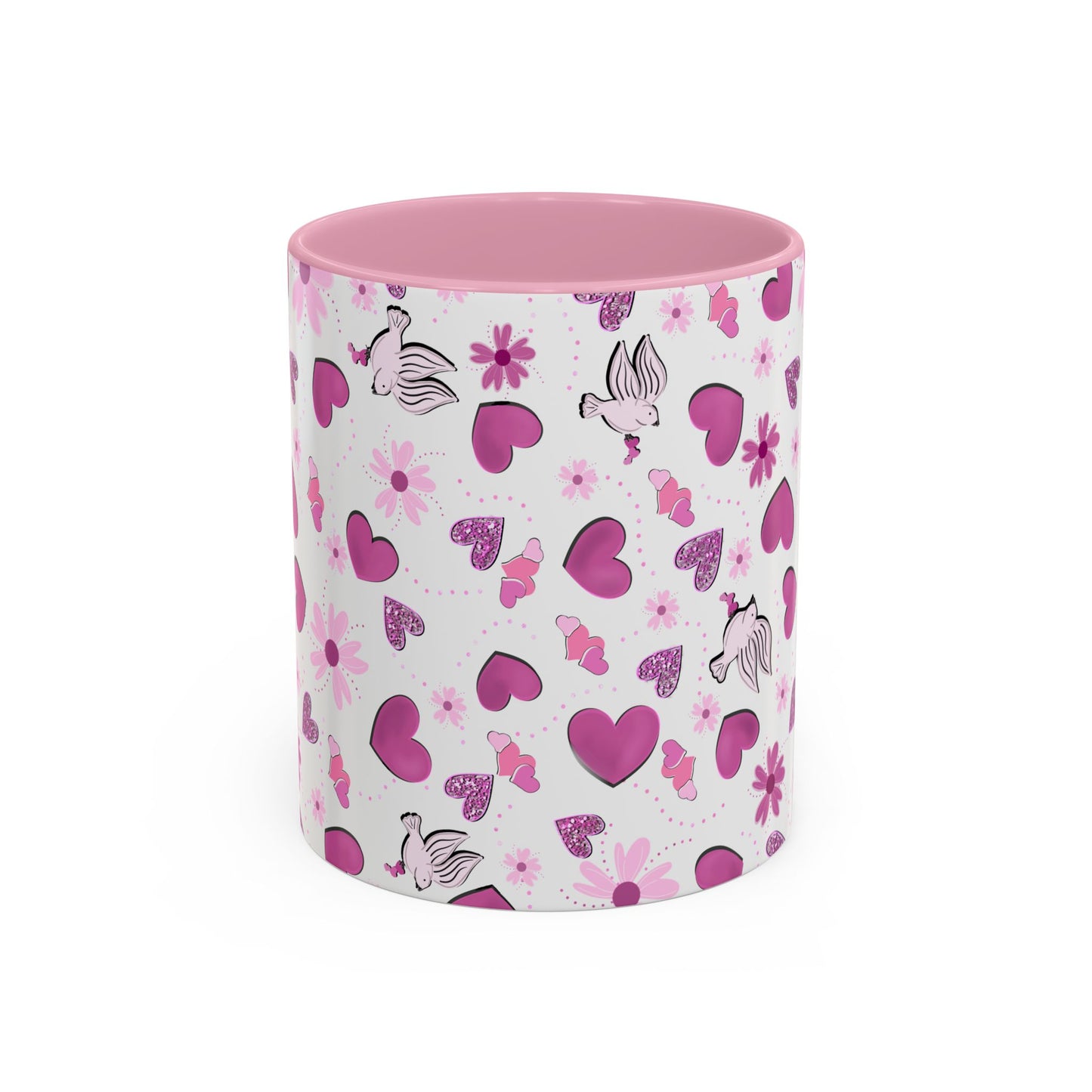 Colorful Valentine's Day Mug (11oz, 15oz)