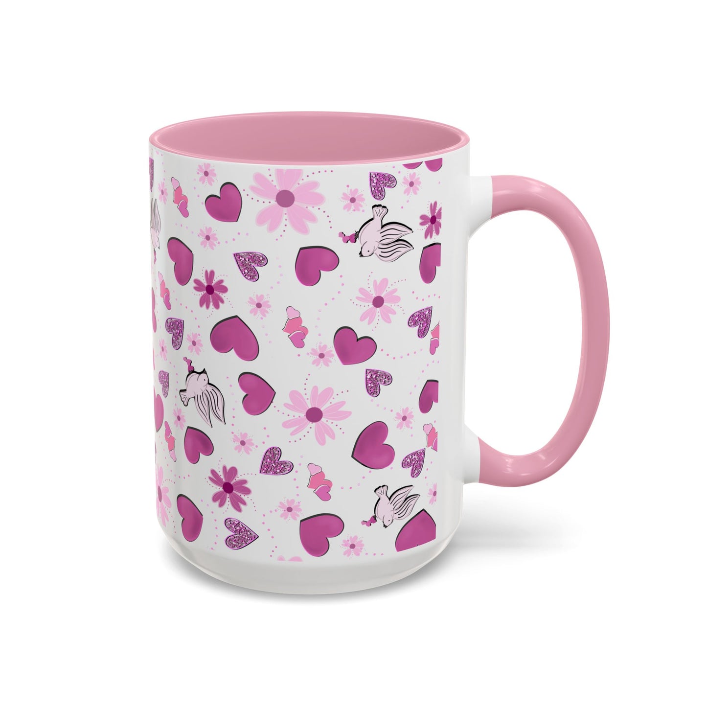 Colorful Valentine's Day Mug (11oz, 15oz)