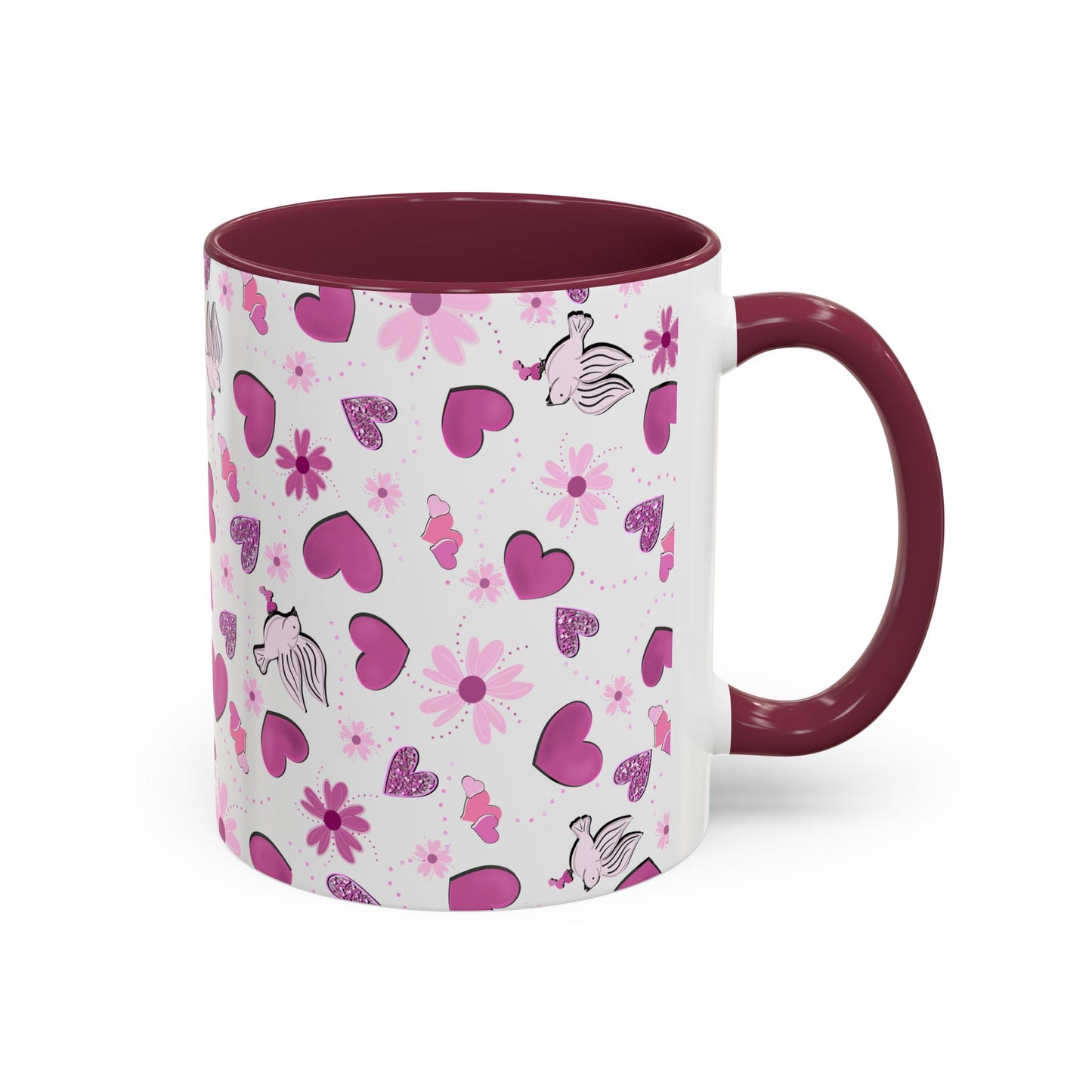 Colorful Valentine's Day Mug (11oz, 15oz)