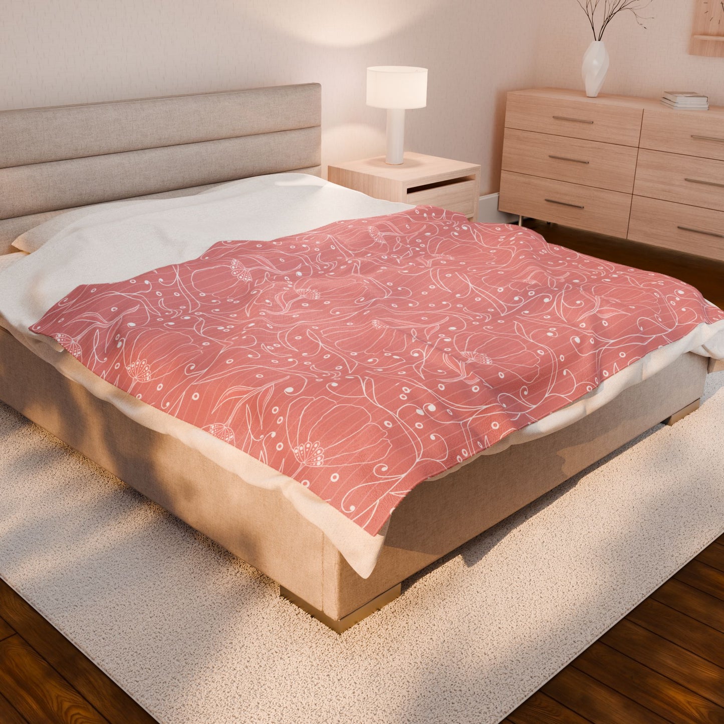Pink Throw Blanket