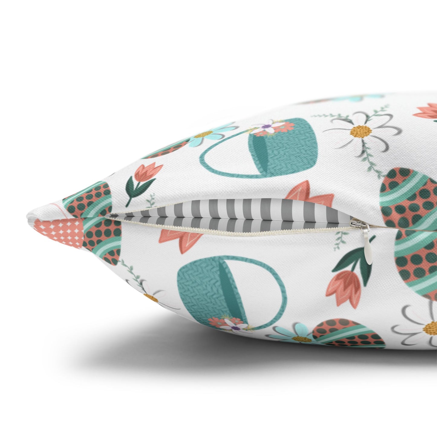 Easter Bunny Pillowcase Cover