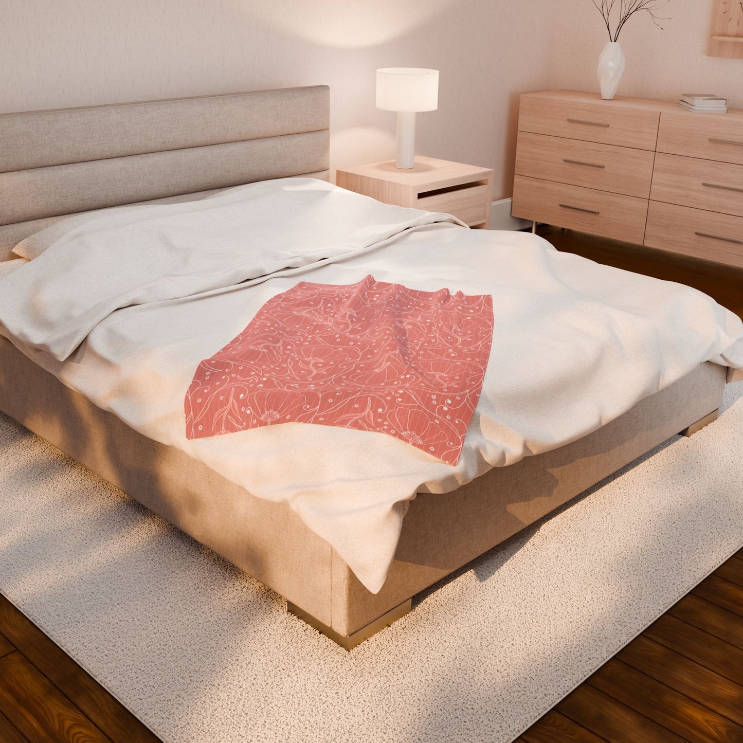 Pink Throw Blanket