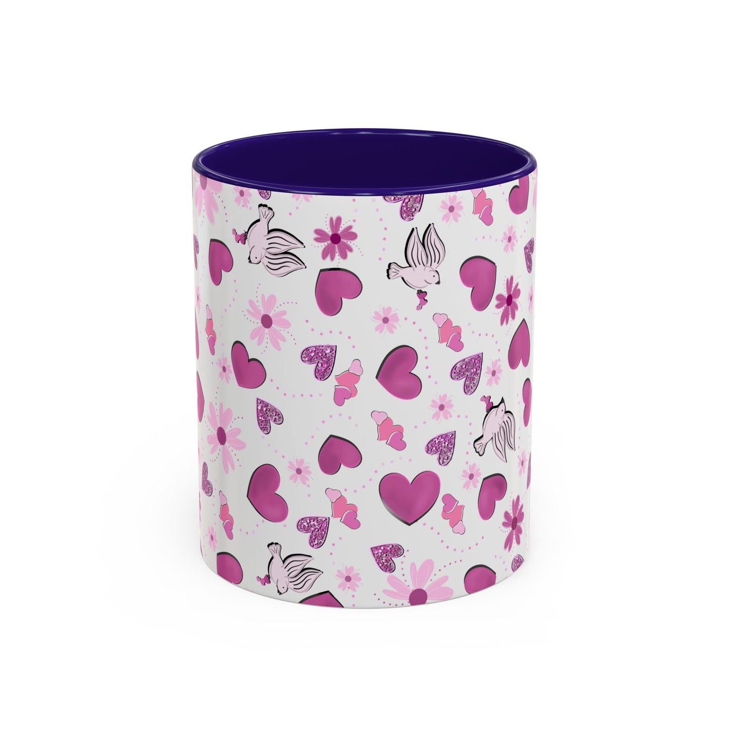 Colorful Valentine's Day Mug (11oz, 15oz)