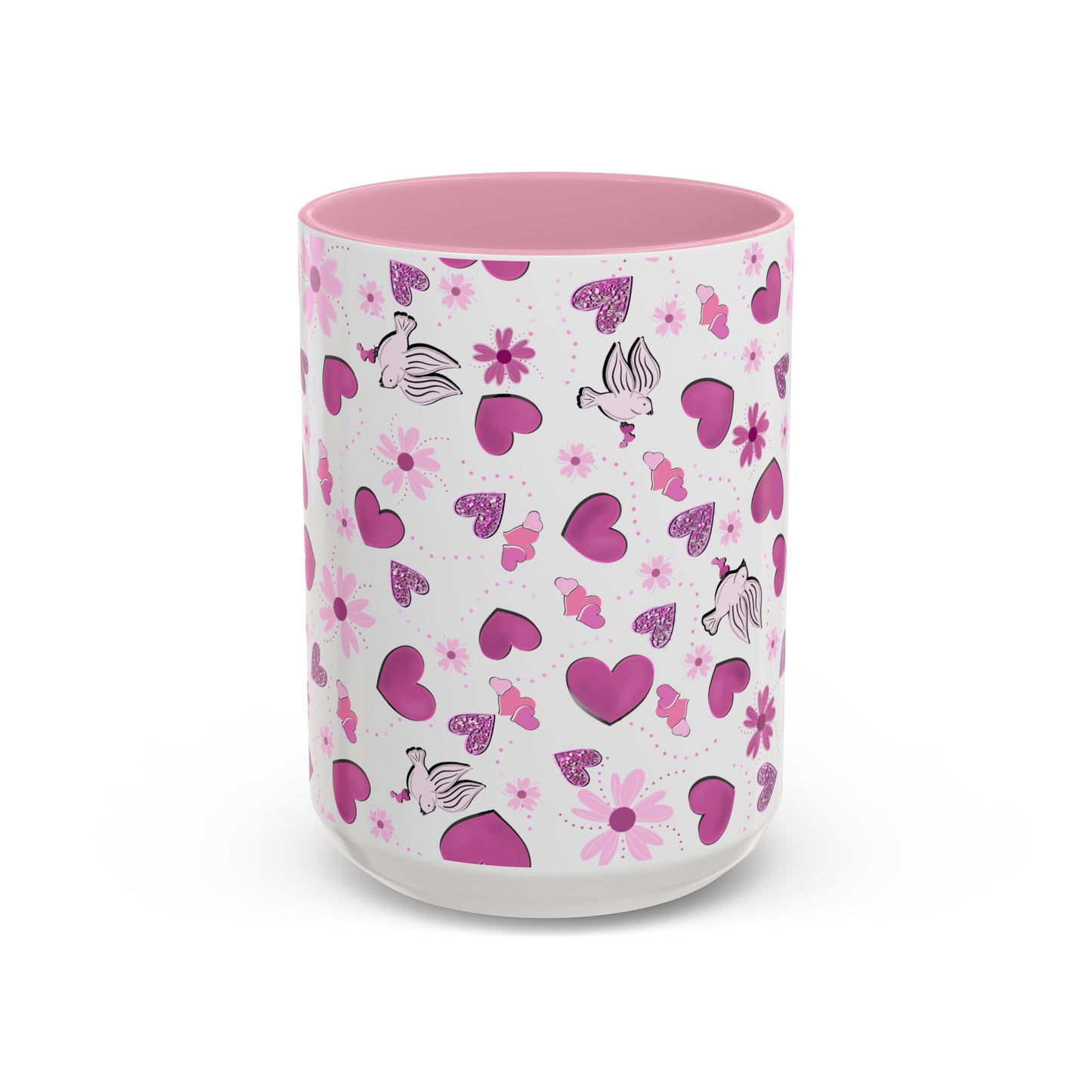 Colorful Valentine's Day Mug (11oz, 15oz)