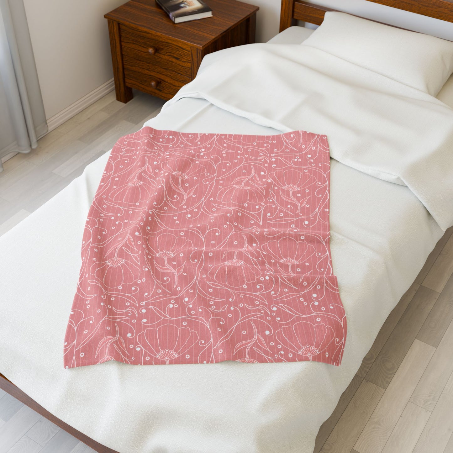 Pink Throw Blanket