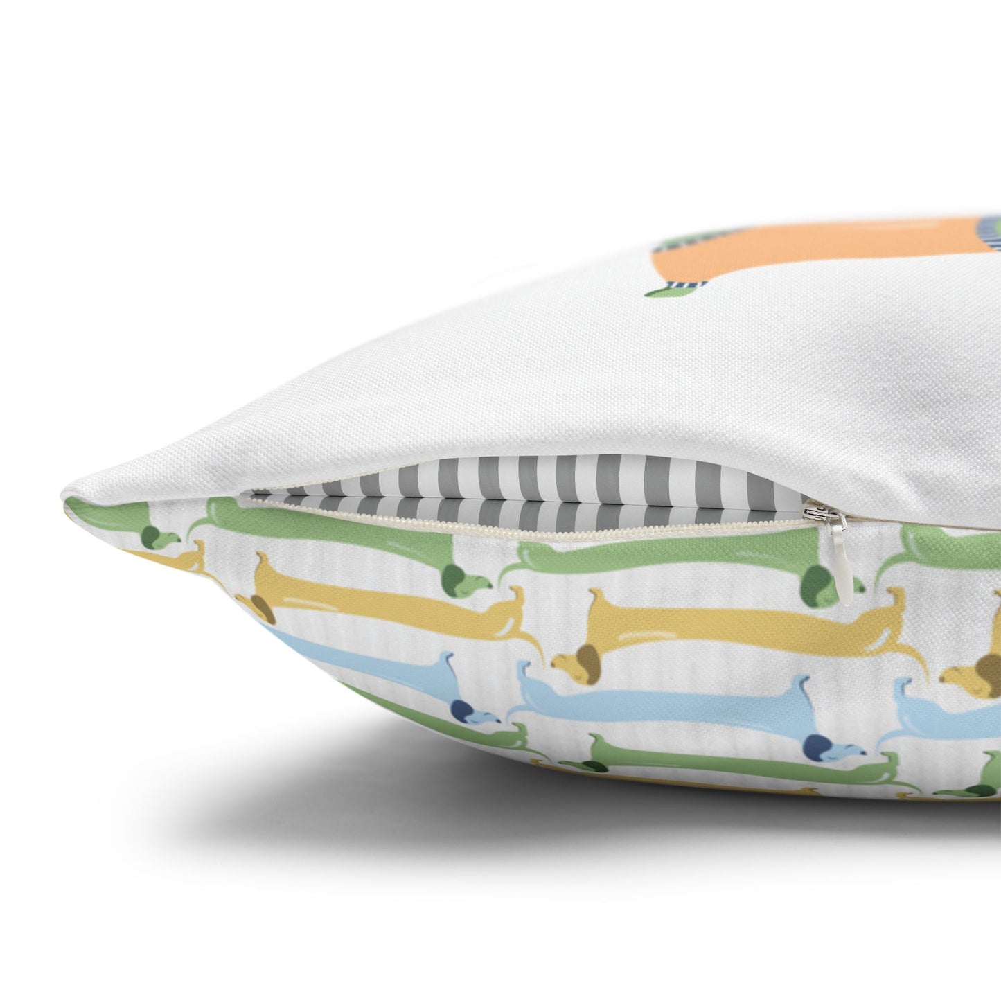 Square Pillowcase - Doxie in the Sun Design
