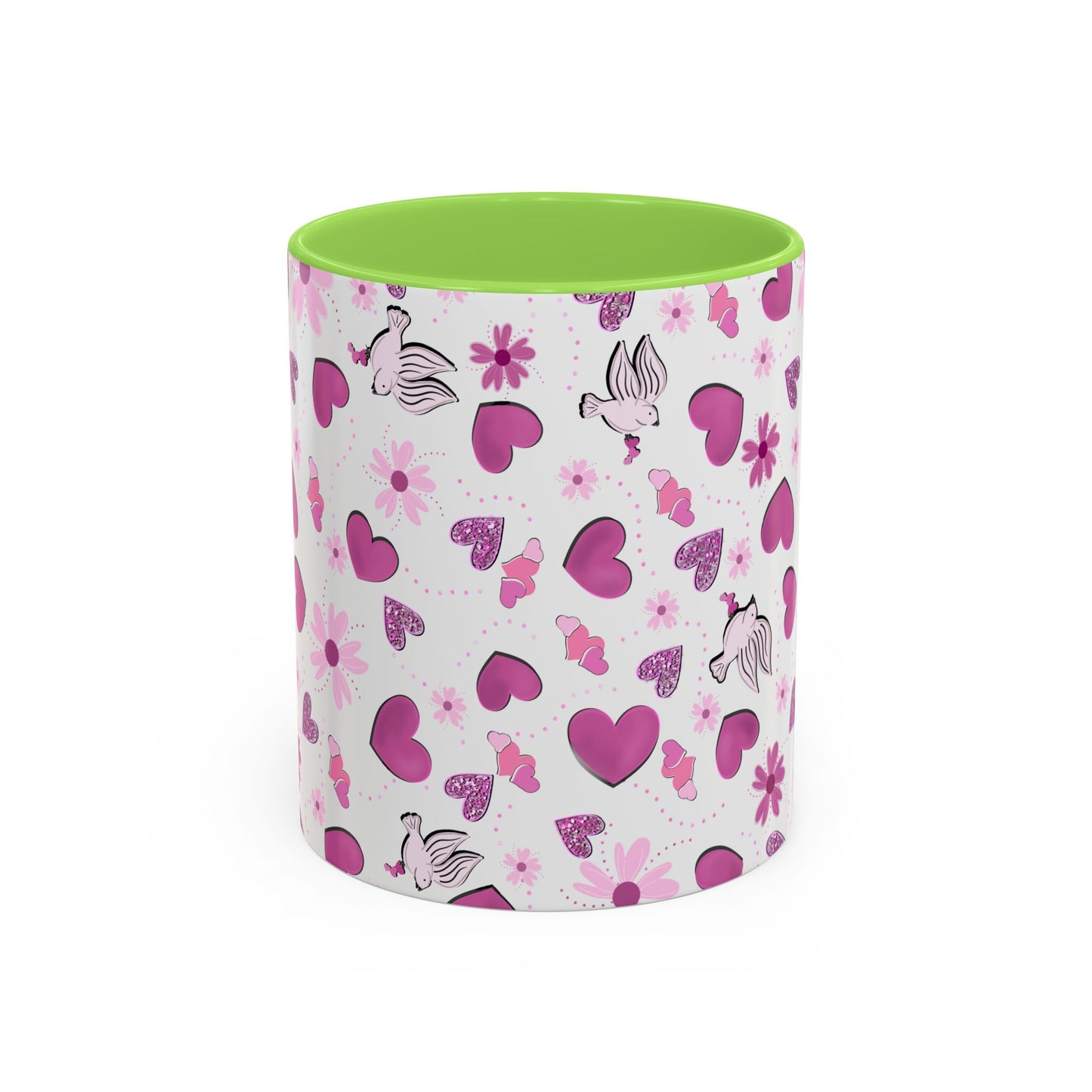 Colorful Valentine's Day Mug (11oz, 15oz)