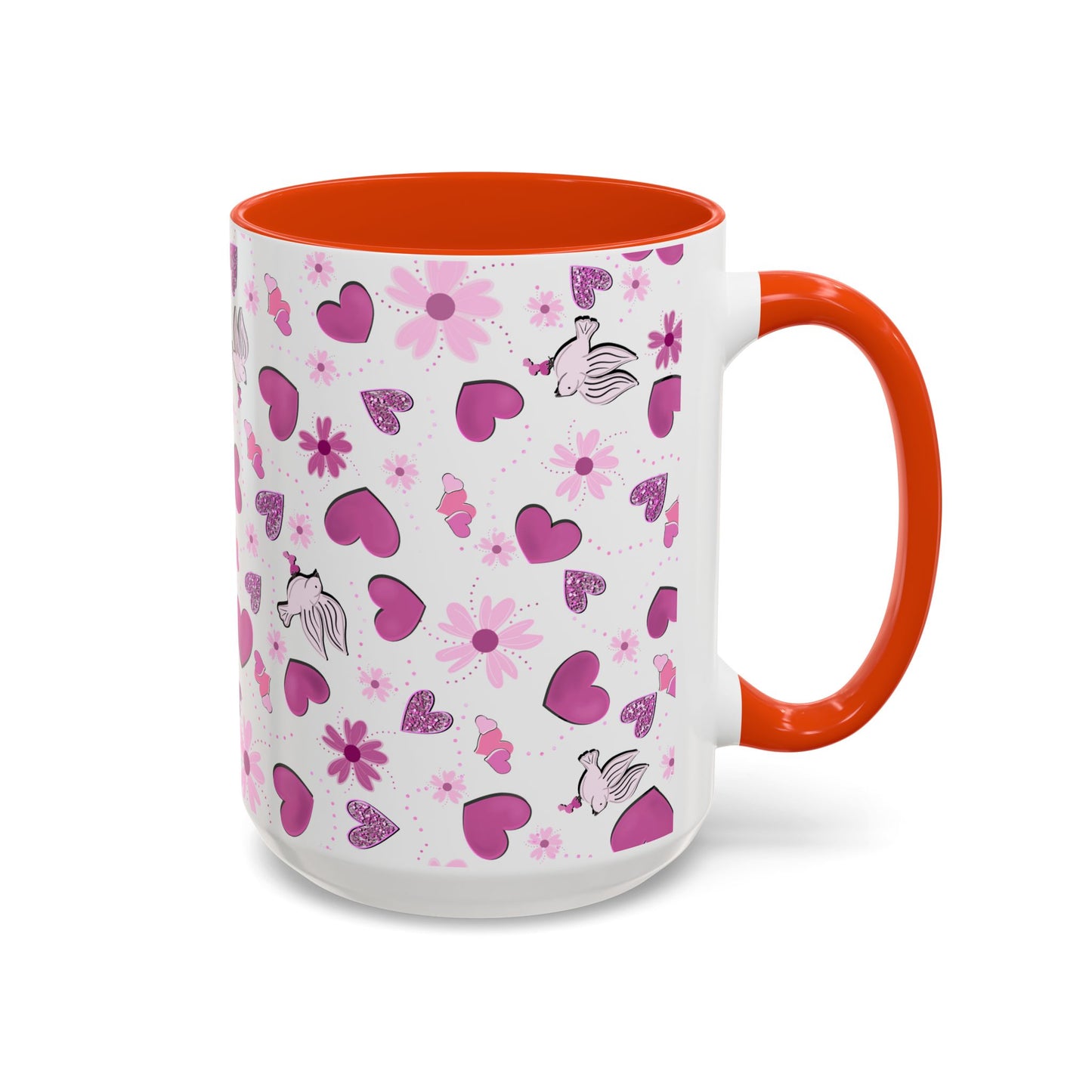 Colorful Valentine's Day Mug (11oz, 15oz)