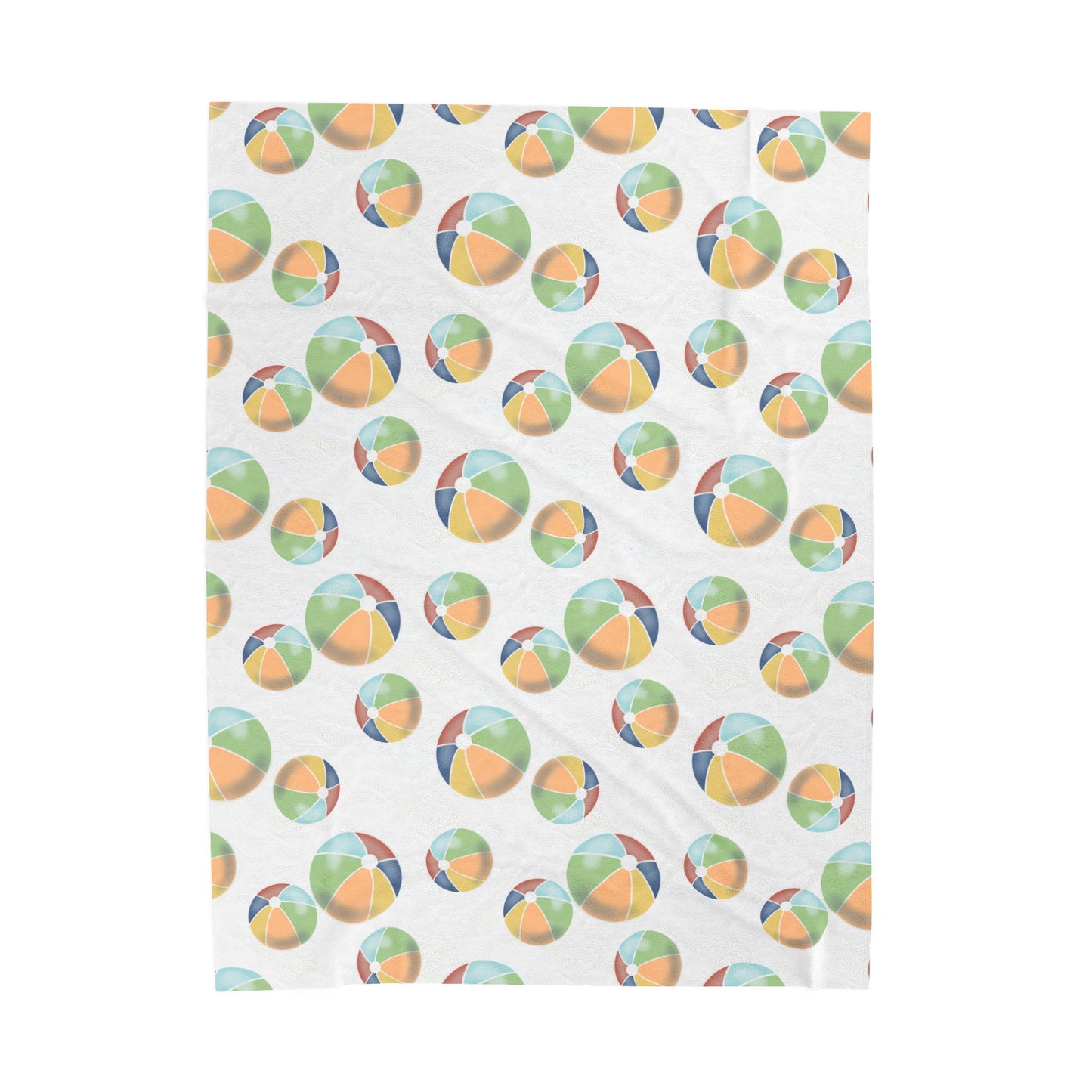 Beach Ball Blanket-Summer beach days