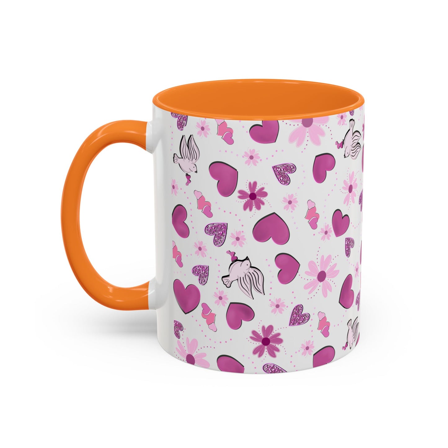 Colorful Valentine's Day Mug (11oz, 15oz)