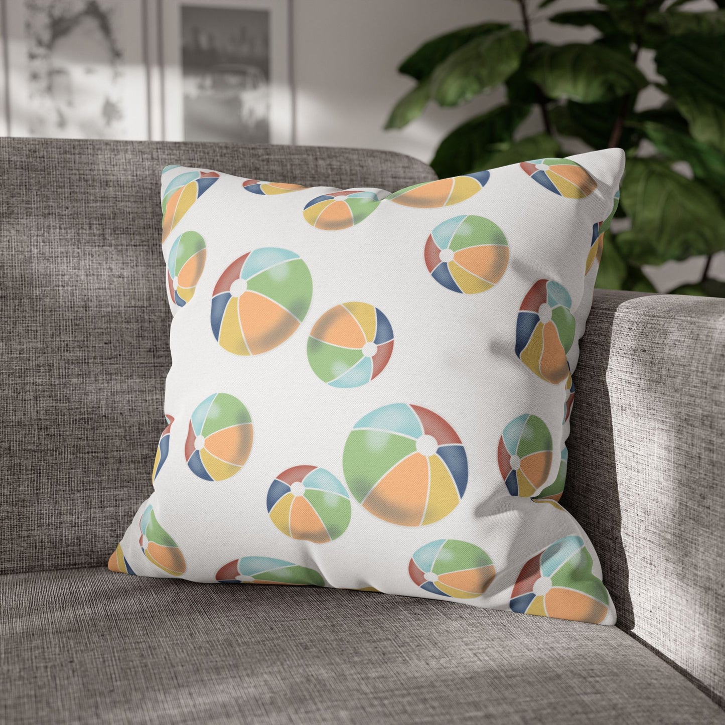 Beach Ball Pillowcase