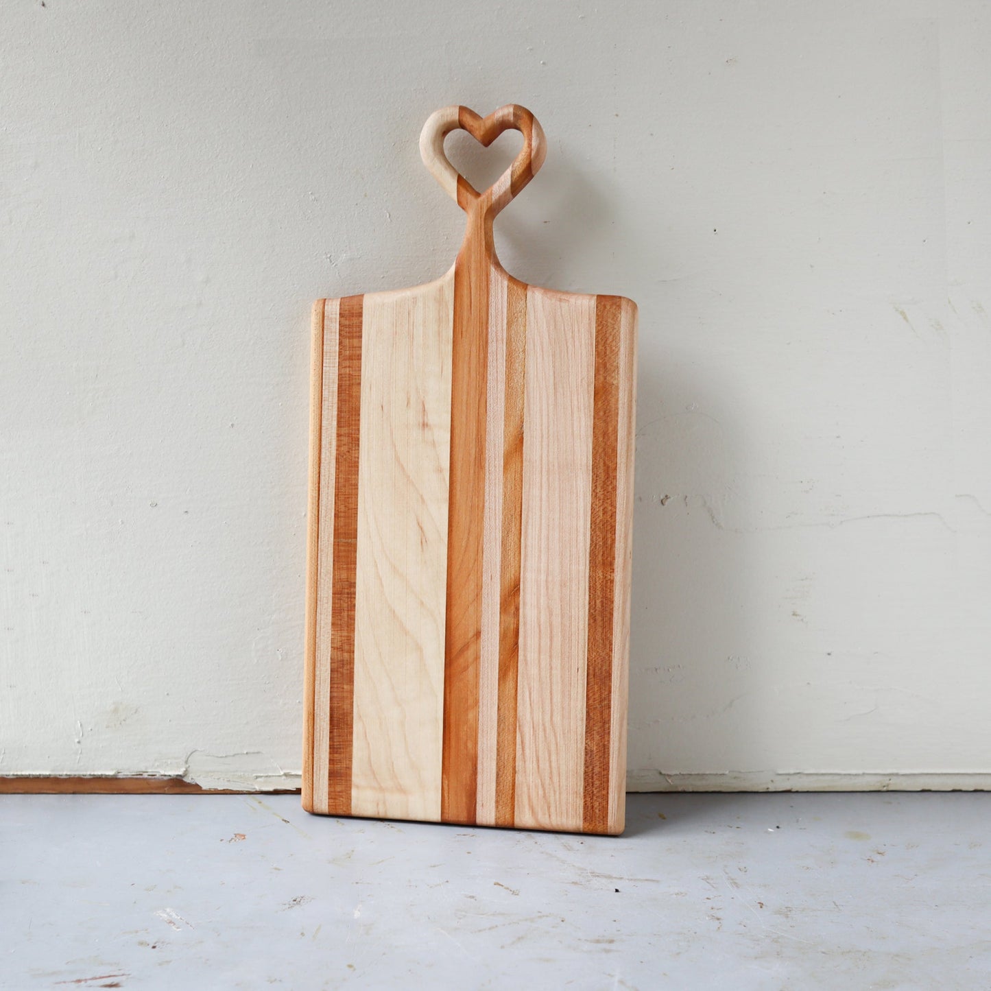 Heart-Handled Serving Boards